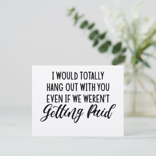 Grappige collega beste vriend cadeau idee (Staand voorkant)