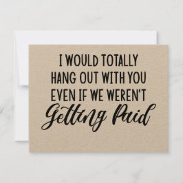 Grappige collega beste vriend cadeau idee