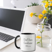 Grappige collega Chief Chaos Coordinator op maat Mok