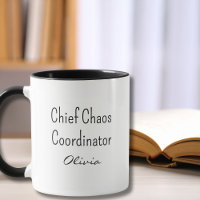 Grappige collega Chief Chaos Coordinator op maat