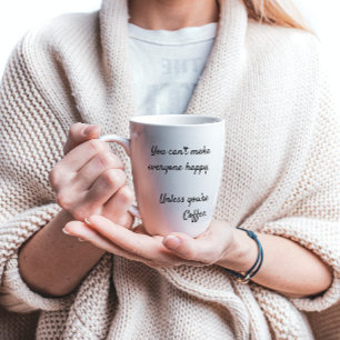 Grappige collega geschenk koffie latte mok