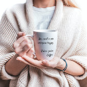 Grappige collega geschenk koffie latte mok