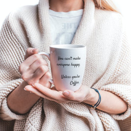 Grappige collega geschenk koffie latte mok