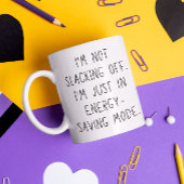 Grappige collega Kantoor White Elephant Gift Tweekleurige Koffiemok