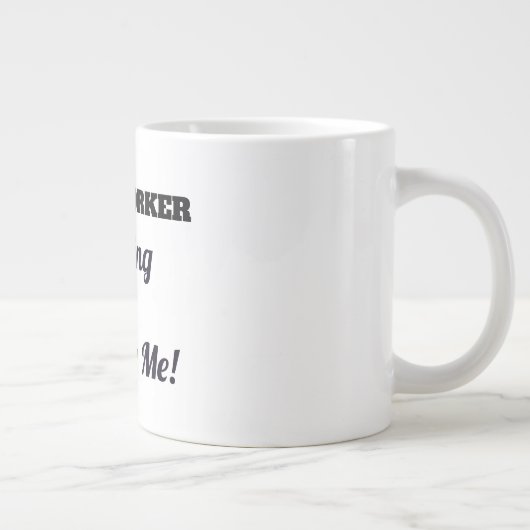 Grappige collega scheten koffie Mok (Rechts)