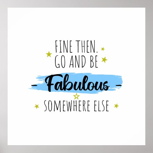 Grappige collega vertrekt, weg voor collega poster (Voorkant)