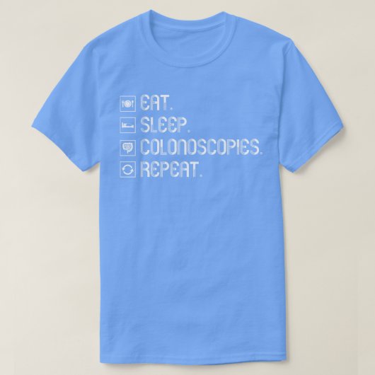 Grappige Colonoscopie Gift 4 T-shirt (Design voorkant)