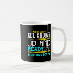Grappige colonoscopie grap medische humor check-up koffiemok