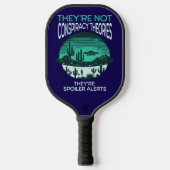 Grappige complottheorie UFO Pickleball Paddle (Voorkant)