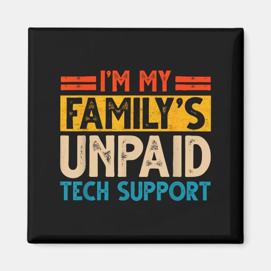Grappige computer ingenieur tech liefhebber geek n magneet (Voorkant)