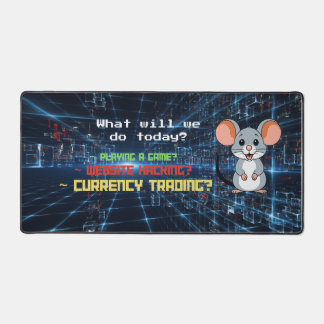 Grappige computer muis cybersecurity codering gami bureaumat