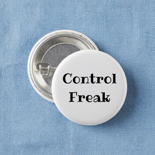 Grappige 'Control Freak' Speldje voor op kantoor