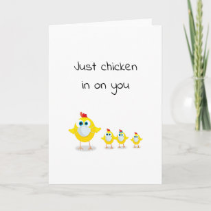 grappige controle op je kippen/kippen kaart