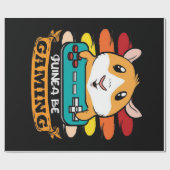 Grappige controller Guinee Pig Gift Lovers Cadeaupapier (Vlak)