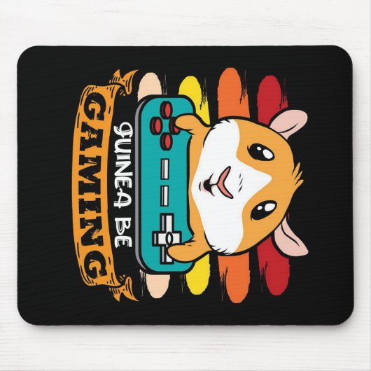 Grappige controller Guinee Pig Gift Lovers Muismat (Voorkant)