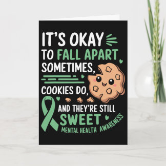Grappige Cookie Kennis van geestelijke gezondheid  Kaart
