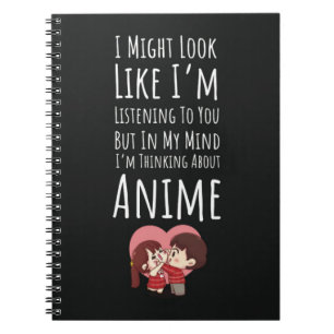 Grappige Coole Anime Cadeaus Japan Japans Kawaii Notitieboek