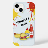 Grappige coole BBQ gepersonaliseerd Case-Mate iPhone Case (Achterkant)