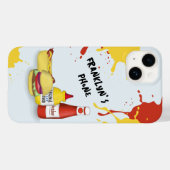 Grappige coole BBQ gepersonaliseerd Case-Mate iPhone Case (Achterkant (horizontaal))