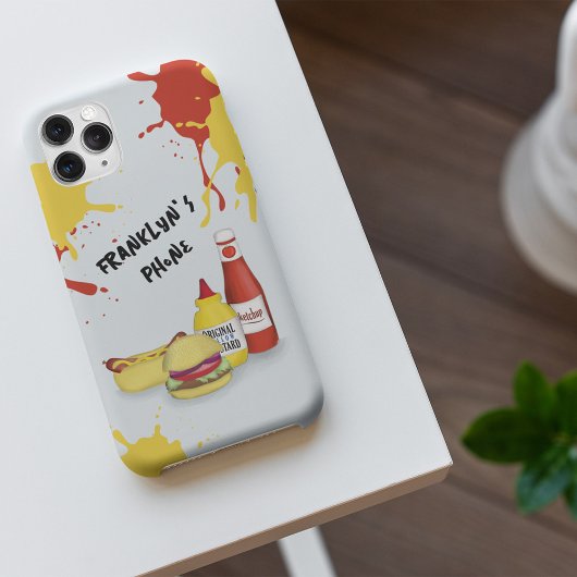 Grappige coole BBQ gepersonaliseerd Case-Mate iPhone Case
