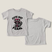 Grappige Coole Cute Maar Wilde Tiener Meisjes Wasb (Ontwerp Voorkant & Achterkant)