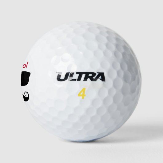 Grappige coole golfballen (Logo)