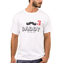 Grappige coole snor custom daddy & Kinder Namen