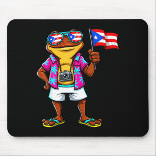Grappige coqui kikker puerto rico vlag boricua pue muismat