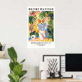 Grappige Corgi Badkamer Print Matisse Stijl Hond M (Thuiskantoor)