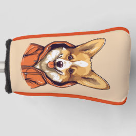 Grappige Corgi Draag Hoodie Golfheadcover