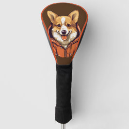 Grappige Corgi Draag Hoodie Golfheadcover