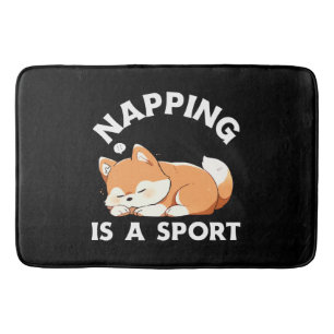 Grappige Corgi Duttende Is een Sport Hondenliefheb Badmat