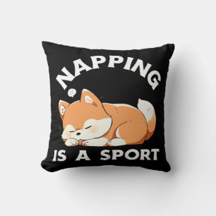Grappige Corgi Duttende Is een Sport Hondenliefheb Kussen