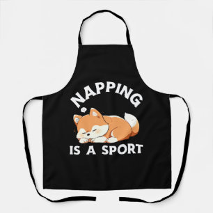 Grappige Corgi Duttende Is Een Sport Hondenliefheb Schort