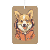 Grappige Corgi Hond Dragen Hoodie Luchtverfrisser (Voorkant)