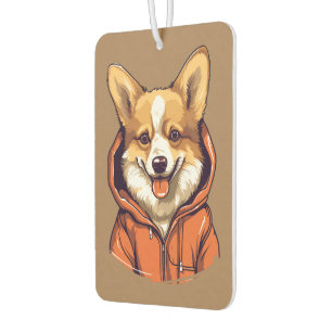 Grappige Corgi Hond Dragen Hoodie Luchtverfrisser