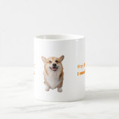 Grappige Corgi-hond mok cadeau voor hondenliefhebb (Center)