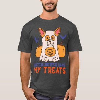 Grappige Corgi-hondliefhebber Heks Zou mijn trakta T-shirt
