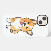Grappige Corgi iPhone Hoesje (Achterkant horizontaal)