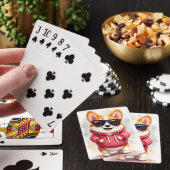 Grappige Corgi Kawaii Hond Pokerkaarten (Insitu)