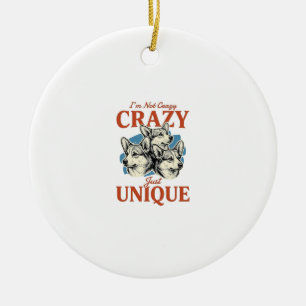 Grappige Corgi Unieke Vintage Gravure T-Shirt Ontw Keramisch Ornament