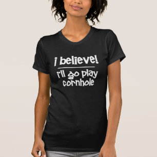 grappige Cornhole T-shirt