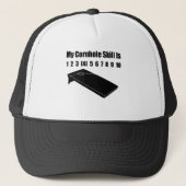 Grappige Cornhole Trucker Pet (Voorkant)