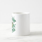 Grappige Corocdile cartoon Croc Summer Koffiemok (Center)