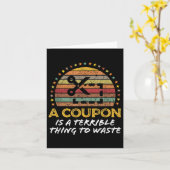 Grappige Couponing, Coupon Clipper Geld Spaarder Q Kaart (Gele Bloem)