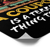 Grappige Couponing, Coupon Clipper Geld Spaarder Q Poster (Hoek)