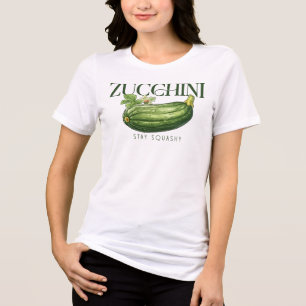 Grappige Courgette Tri-Blend Shirt