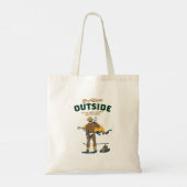 Grappige Cowboy die Whisky drinkt Tote Bag (Achterkant)