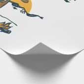 Grappige cowboy Drink whisky Cadeaupapier (Hoek)