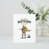 Grappige cowboy Drink whisky Informatiekaartje (Staand voorkant)